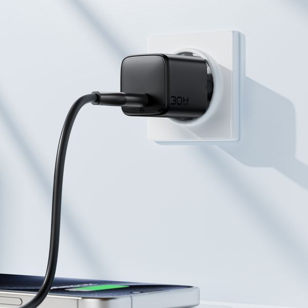 Сетевое зарядное устройство для AceFast A118 GaN PD30W mini 59973 фото