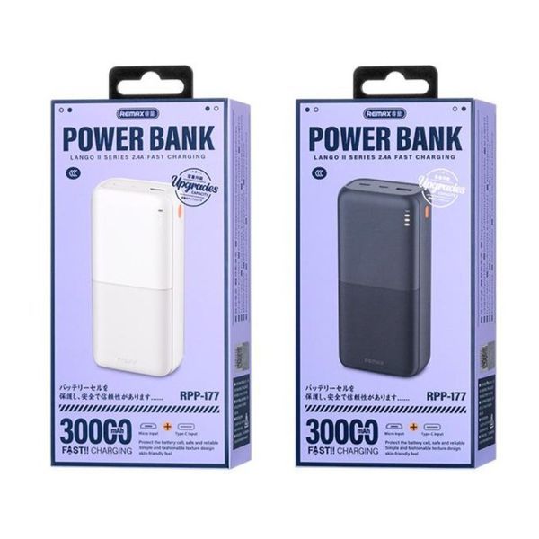 УМБ Power Bank Remax RPP-177 Lango Series ll 30000mAh 2.4А 56476 фото