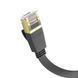 Кабель сетевой патч-корд для интернета Hoco US07 General pure copper flat network cable 10m 35883 фото 4