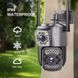 Камера відеоспостереження V380 Pro 2L-V21-4G Sim з 2-ма Lens, поворотна (WiFi, 2K, 4MP) 61981 фото 1