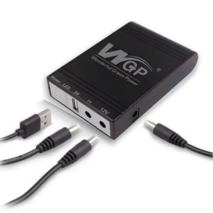 ДЖБ MINI UPS WGP 103A 10400mAh (USB, DC: 9V+12V) 48395 фото