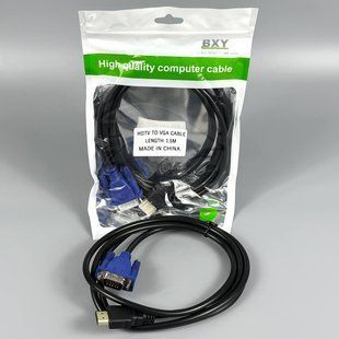 Кабель HDMI-VGA V1.4 1.5m 116 фото