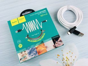 Кабель USB Hoco X21+ Silicone 2m Type-C 22002 фото