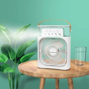 Вентилятор AIR COOLER FAN Add perfume з контейнером для льоду (25,5*18,0 см) Білий 47322 фото