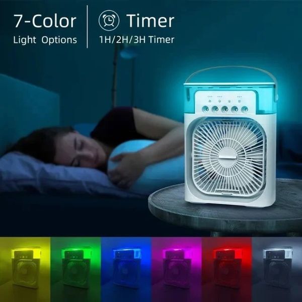 Вентилятор AIR COOLER FAN Add perfume с контейнером для льда (25,5*18,0 см) Белый 47322 фото