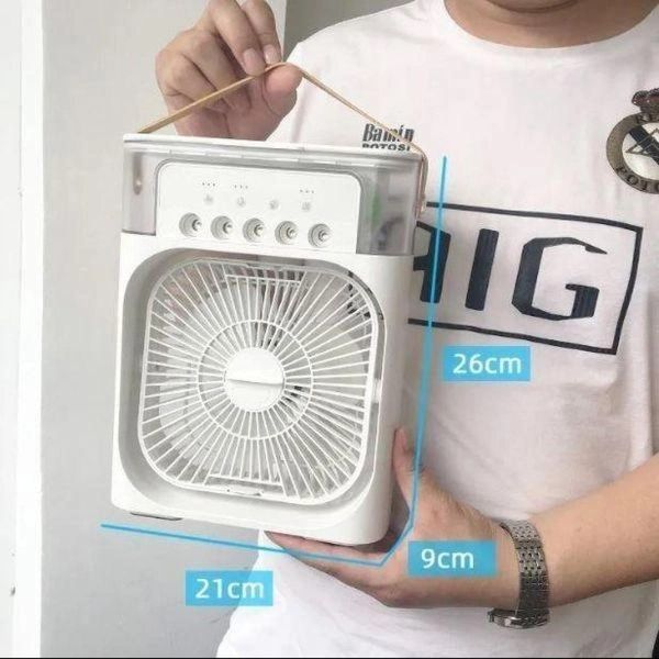 Вентилятор AIR COOLER FAN Add perfume с контейнером для льда (25,5*18,0 см) Белый 47322 фото