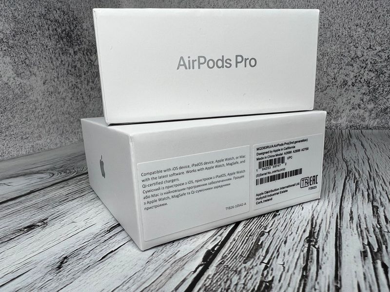 Навушники AirPods Pro 2nd Generation USB-C Lux Premium series 1:1 35971 фото