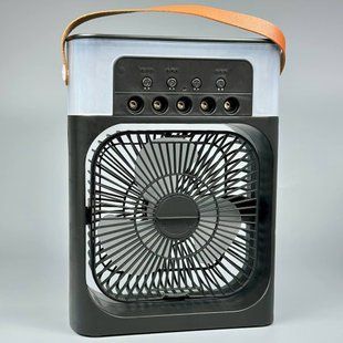 Вентилятор AIR COOLER FAN Add perfume з контейнером для льоду (25,5*18,0 см) Чорний 47322-1 фото