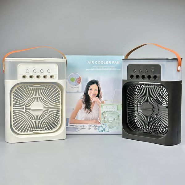 Вентилятор AIR COOLER FAN Add perfume з контейнером для льоду (25,5*18,0 см) Чорний 47322-1 фото