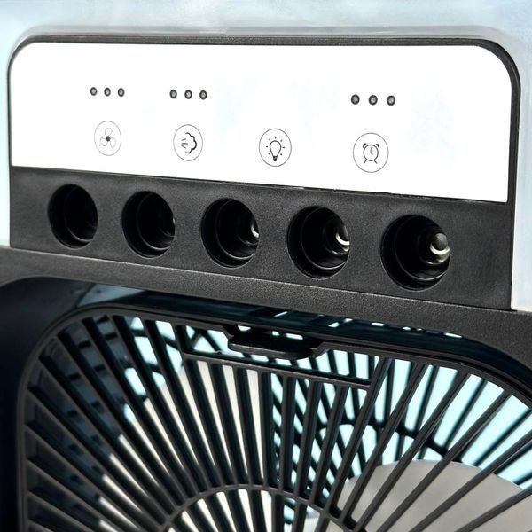 Вентилятор AIR COOLER FAN Add perfume з контейнером для льоду (25,5*18,0 см) Чорний 47322-1 фото