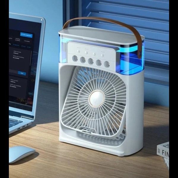 Вентилятор AIR COOLER FAN Add perfume з контейнером для льоду (25,5*18,0 см) Чорний 47322-1 фото