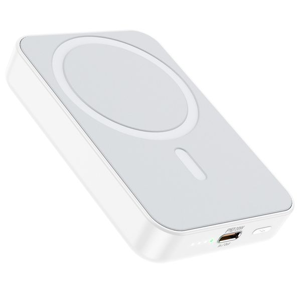 Power Bank MagSafe Battery Pack Borofone BJ25 Plus 10000mAh Reach PD20W з магнітною бездротовою зарядкою 15W 46609 фото