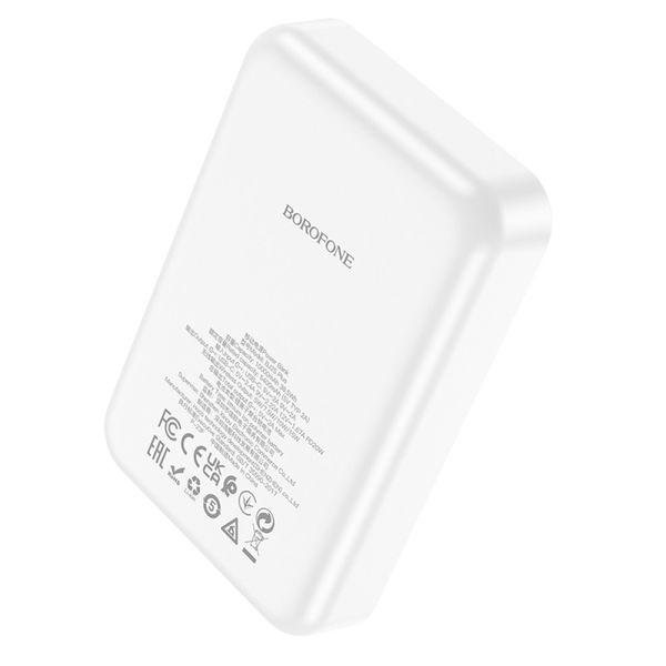 Power Bank MagSafe Battery Pack Borofone BJ25 Plus 10000mAh Reach PD20W з магнітною бездротовою зарядкою 15W 46609 фото