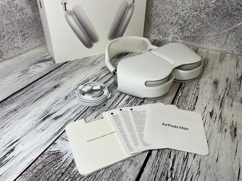 Навушники Apple AirPods Max ANC Premium series 1:1 Silver 34704-1 фото