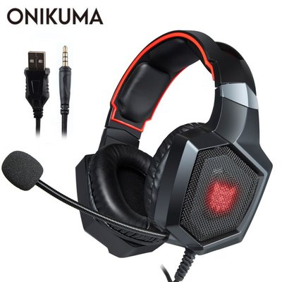Навушники комп'ютерні Onikuma K8 з мікрофоном RGB 27323 фото