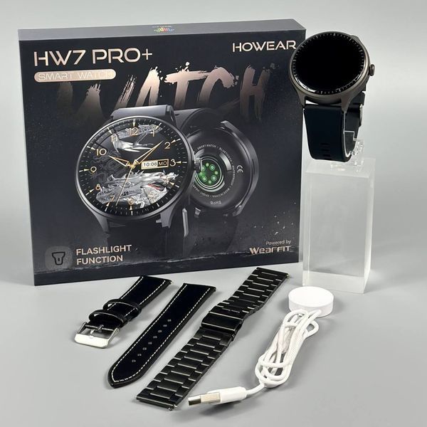 Smart Watch Hower HW7 Pro+ Amoled з 3-ма ремінцями 64514 фото