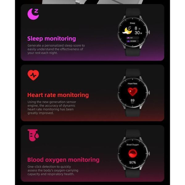 Smart Watch Hower HW7 Pro+ Amoled з 3-ма ремінцями 64514 фото