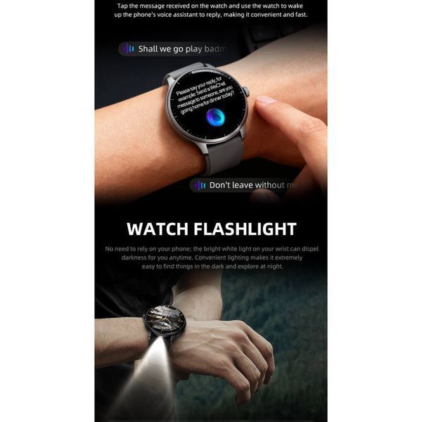 Smart Watch Hower HW7 Pro+ Amoled з 3-ма ремінцями 64514 фото