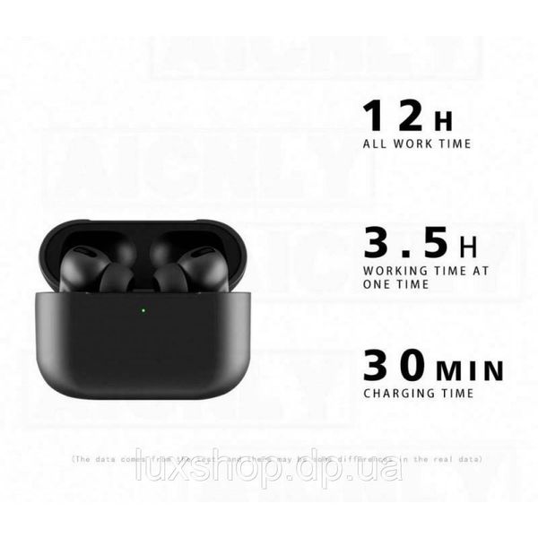 Навушники Airoha AirPods PRO Black Edition Premium series 1:1 27877 фото