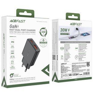 Сетевое зарядное устройство для AceFast A69 GaN PD30W 46596 фото
