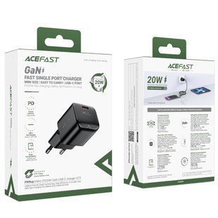 Сетевое зарядное устройство для AceFast A73 mini GaN PD20W 46598 фото