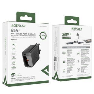 Сетевое зарядное устройство для Acefast A82 GaN PD20W 48352 фото