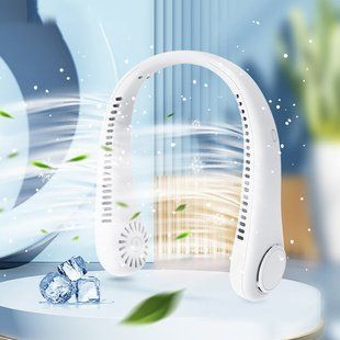 Вентилятор X5 Neck Fan на шию (з вбуд. акум.) 65059 фото
