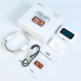 Бездротові навушники V20 ANC+ENC Smart case (USB-C) 47332 фото