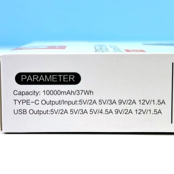 УМБ Power Bank WUW Y137 10000mAh PD20W+QC3.0 (22.5W) 45972 фото