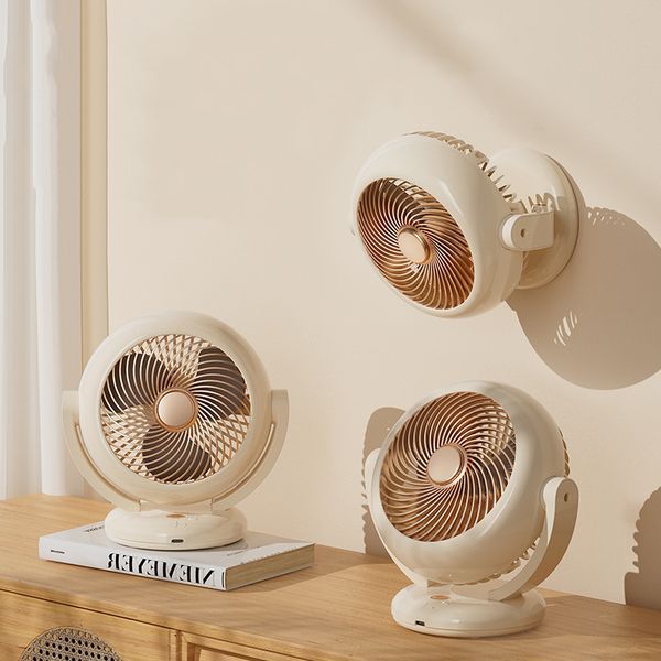 Вентилятор F8 Mini настільний з нахилом (з вбуд. акум.) (17,6см) 56312 фото