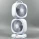 Вентилятор XHS-02 Square Fan&ndash;Dual подвійний 4000mAh (з вбуд. акум.) (37сm) 65062 фото 7