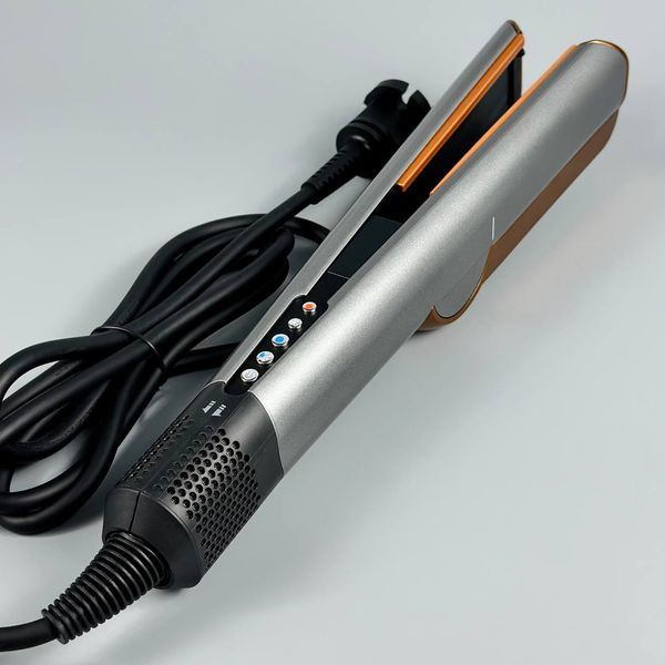 Фен-выпрямитель для волос Air Straightener J01-B 1200W 2in1 (2,1m) Grey 59001 фото