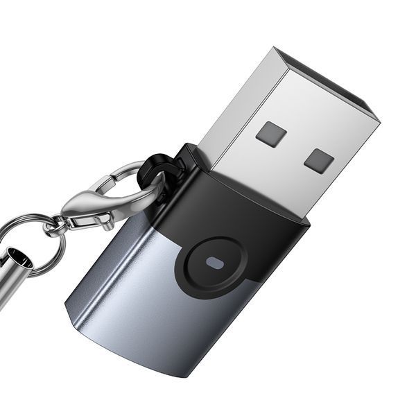Переходник Hoco UA46B Victory USB3.0 male to Type-C female 66156 фото