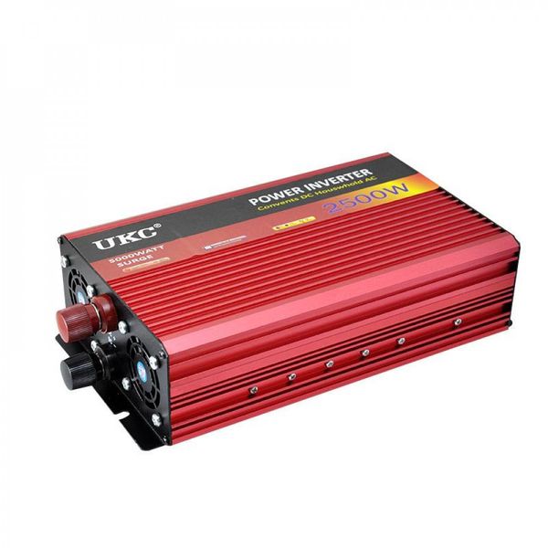 Перетворювач напруги/інвертор 12/220V AC/DC 2500W 12V SSK 36242 фото