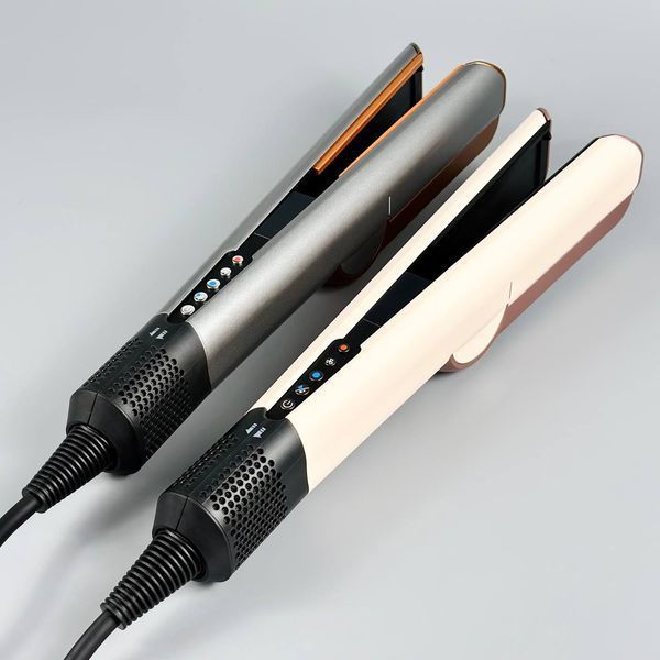 Фен-випрямляч для волосся Air Straightener J01-B 1200W 2in1 (2,1m) Beige 59001-1 фото