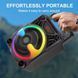 Колонка Sing-e ZQS1366 Mini RGB с микрофоном 8W, 1200mAh (16,1*11,9*10,0 см) 57784 фото 9