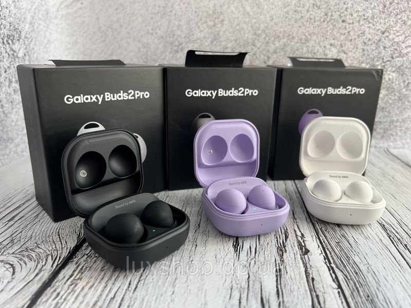 Навушники Galaxy Buds 2 Pro R510 Lux series1:1 Gray 43300 фото