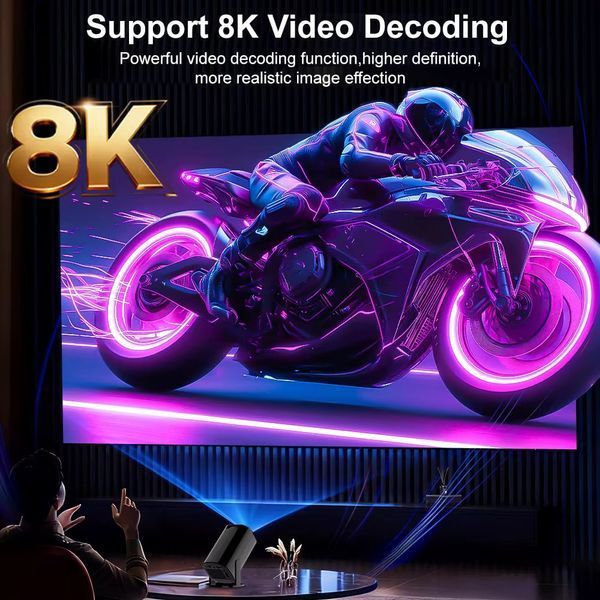 Проектор HCS350 Mini U1 с игровой приставкой (Android 14, 1280*720P, 200 Lumen) 65909 фото