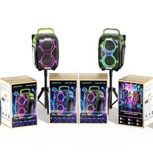 Колонка HOPESTAR PARTYONE CLUB с 2-мя микрофонами 650W, 36000mAh 63361 фото