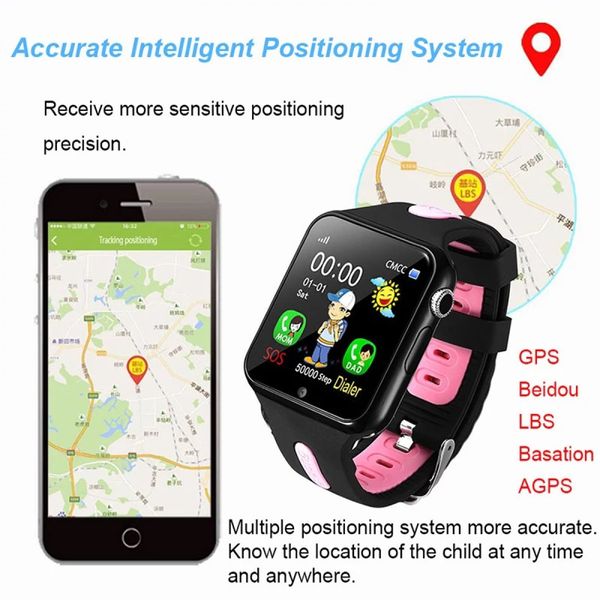 Дитячий годинник Smart Baby watch V5K SIM +GPS 25284 фото