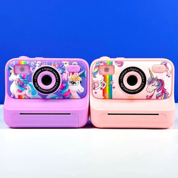 Дитяча фотокамера Polaroid Z12 з функцією друку та з фронтальною камерою Фіолетовий 52756 фото