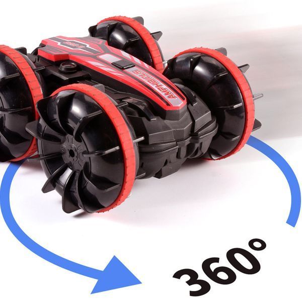 Машинка на пульті радіокерування Amphibious Stunt Car B500 (15.5см) Red 59881-1 фото