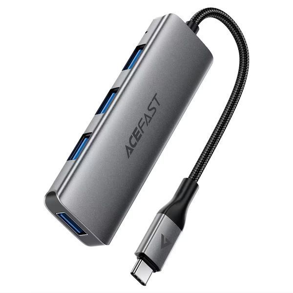 USB-C HUB AceFast J15 Type-C to 4USB 65492 фото