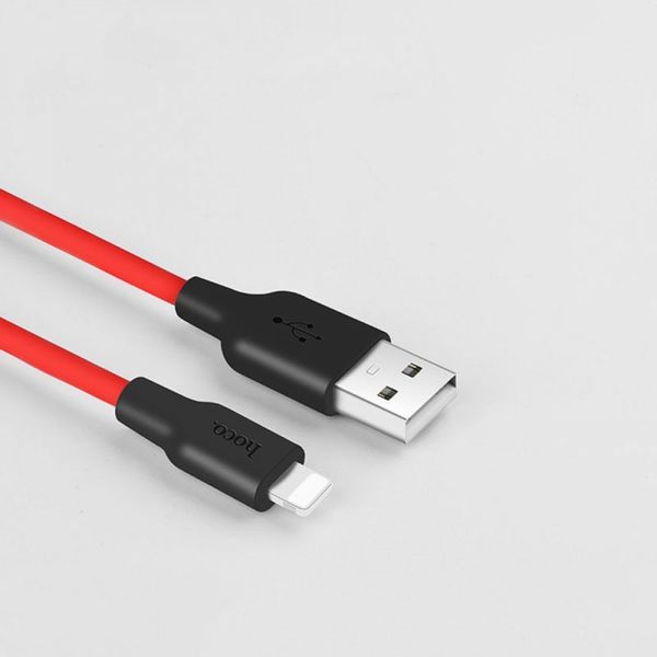 Data Cable Hoco X21 Type-C to Lightning Silicone Швидка зарядка 20W 3A 1m 21979 фото