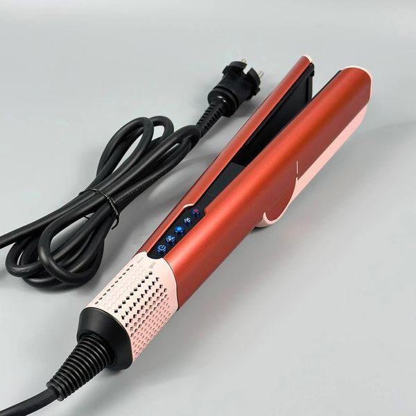 Фен-выпрямитель для волос Air Straightener J01-B 1200W 2in1 (2,1m) Red 59001-2 фото