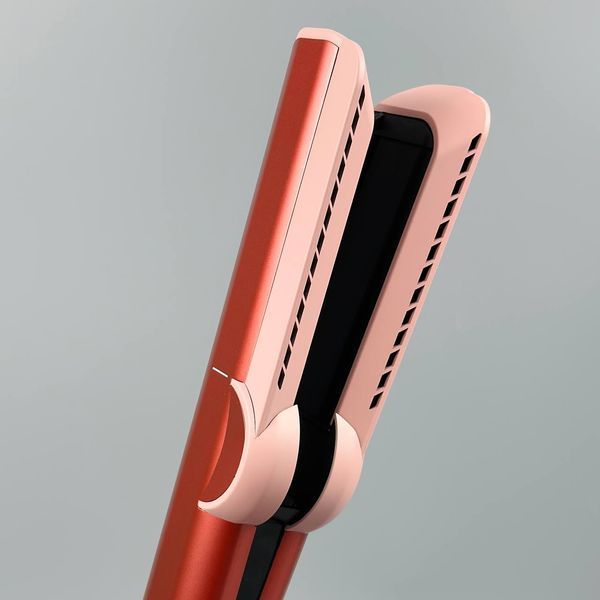 Фен-выпрямитель для волос Air Straightener J01-B 1200W 2in1 (2,1m) Red 59001-2 фото