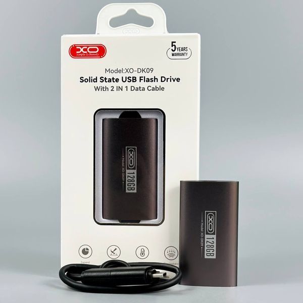 Внешний накопитель XO DK09 PSSD Mobile SSD 128Gb 58964 фото