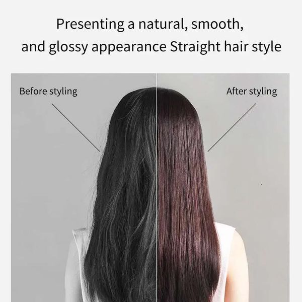 Фен-выпрямитель для волос Air Straightener J01-B 1200W 2in1 (2,1m) Blue 59001-3 фото