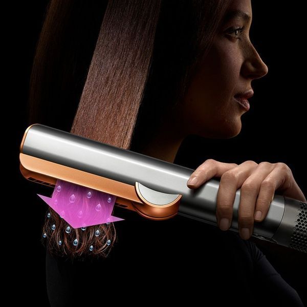 Фен-выпрямитель для волос Air Straightener J01-B 1200W 2in1 (2,1m) Blue 59001-3 фото