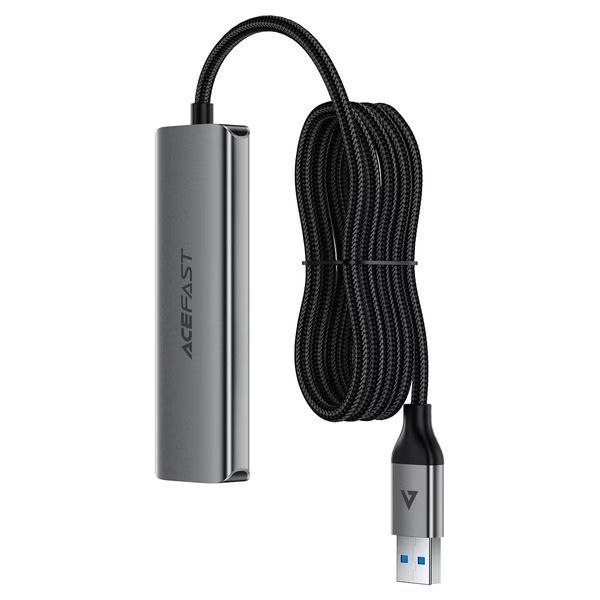 USB HUB AceFast J17 USB to USB3.0*4 65481 фото